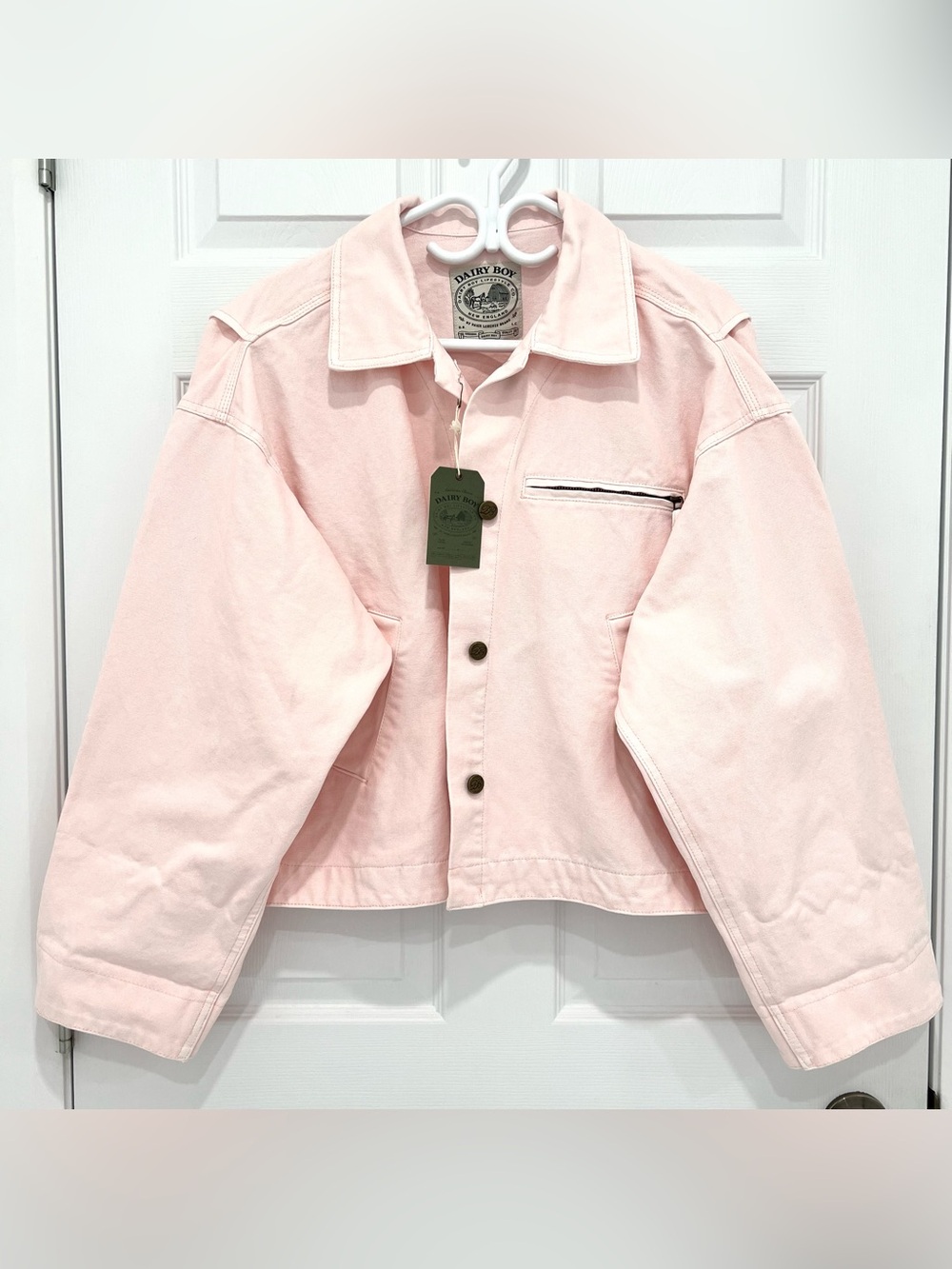NWT - DAIRY BOY - BARN JACKET - BLUSH